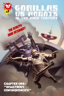 Gorillas vs Robots in the 23rd Century #1