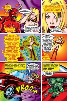 Sexy Super-Heroine with Satanic Superpowers!