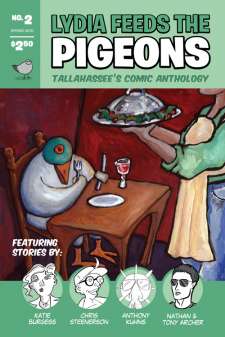 Lydia Feeds The Pigeons #2