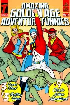 Amazing Golden Age Adventure Funnies #3